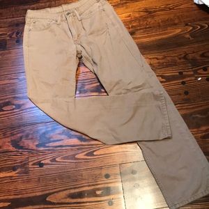 Levi’s men’s 514 tan canvas 31/32